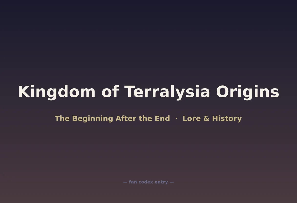 Kingdom of Terralysia Origins