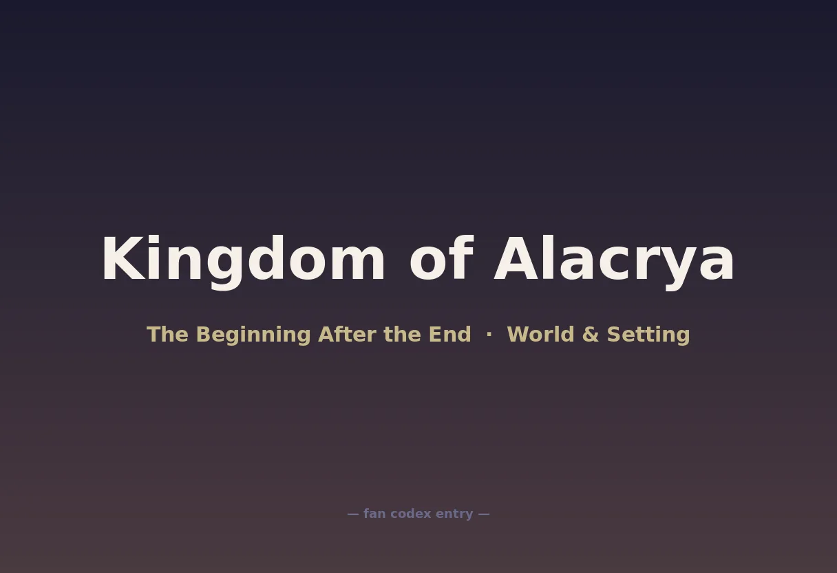 Kingdom of Alacrya