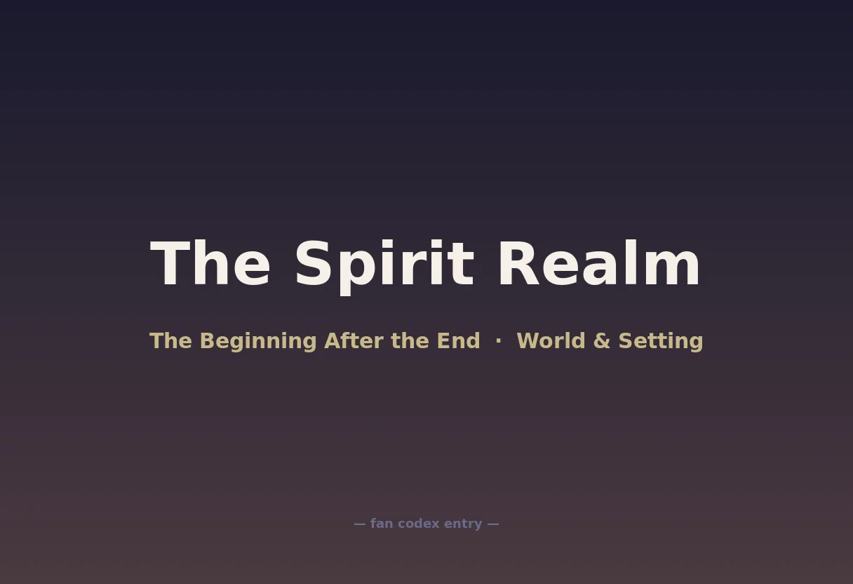 The Spirit Realm